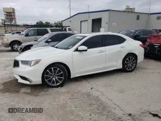 2018 Acura TLX w/Technology Pkg with VIN 19UUB2F54JA012255, listed as a Copart auction lot 51259635 with 97,035 mi miles and Salvage Title. Bid and sale history available at carsss.com. Image 1.