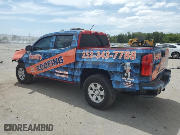 2019 Chevrolet Colorado 2WD Work Truck z VIN 1GCGSBENXK1157749, wystawiony jako Copart lot #54354435 z przebiegiem 91 088 mil mil oraz Nie do naprawy • Non repairable. Historia ofert i sprzedaży dostępna na DreamBid. Obrazek 2.