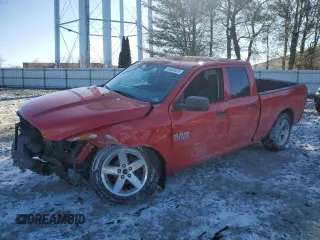 2017 Ram 1500 Express with VIN 1C6RR7FGXHS619593, listed as a Copart auction lot 45809095 with 62,403 mi miles and Salvage Title. Bid and sale history available at carsss.com. Image 1.