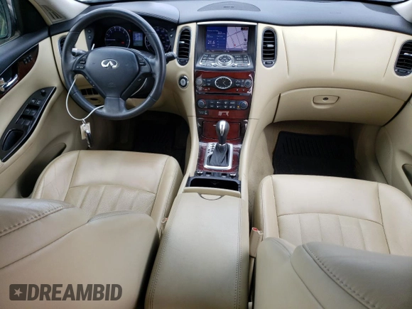 2016 Infiniti QX50 with VIN JN1BJ0RR5GM271245, listed as a Copart auction lot 52496854 with 128,679 mi miles and Salvage Title. Bid and sale history available at carsss.com. Image 8.