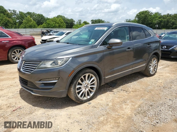 2017 Lincoln MKC Reserve with VIN 5LMCJ3C96HUL27604, listed as a Copart auction lot 58562805 with 90,279 mi miles and Salvage title. Bid and sale history available at DreamBid. Image 1.