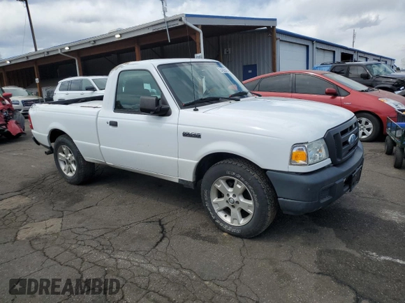 2006 Ford Ranger XL with VIN 1FTYR10U26PA83660, listed as a Copart auction lot 54265435 with 79,301 mi miles and Salvage title. Bid and sale history available at DreamBid. Image 4.
