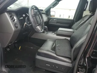 2016 Ford Expedition Max Platinum с VIN 1FMJK1MT6GEF35805, выставлен на аукционе Copart как лот 75954314 с пробегом Не указан миль и Списание • Salvage title. История ставок и продаж доступна на DreamBid. Изображение 7.