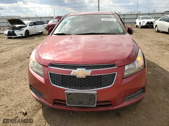 2013 Chevrolet Cruze 1LT with VIN 1G1PC5SBXD7219345, listed as a Copart auction lot 50425715 with 156,198 mi miles and Salvage Title. Bid and sale history available at carsss.com. Image 5.