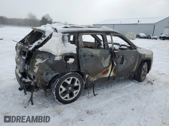 2018 Jeep Compass Limited с VIN 3C4NJCCB1JT322345, выставлен на аукционе Copart как лот 46322265 с пробегом Не указан миль и На запчасти • Non repairable. История ставок и продаж доступна на DreamBid. Изображение 3.