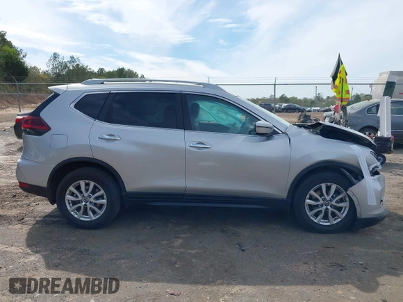 2019 Nissan Rogue SV with VIN 5N1AT2MT2KC713829, listed as a IAAI auction lot 41875917 with 84,558 mi miles and . Bid and sale history available at DreamBid. Image 13.