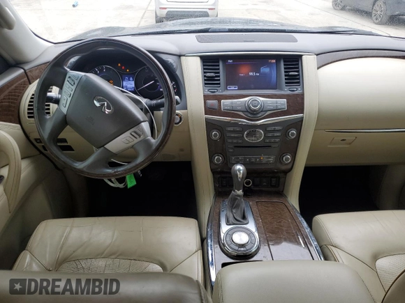 2017 Infiniti QX80 z VIN JN8AZ2NF9H9645499, wystawiony jako Copart lot #45890285 z przebiegiem 164 470 mil mil oraz Szkody całkowita. Historia ofert i sprzedaży dostępna na DreamBid. Obrazek 8.
