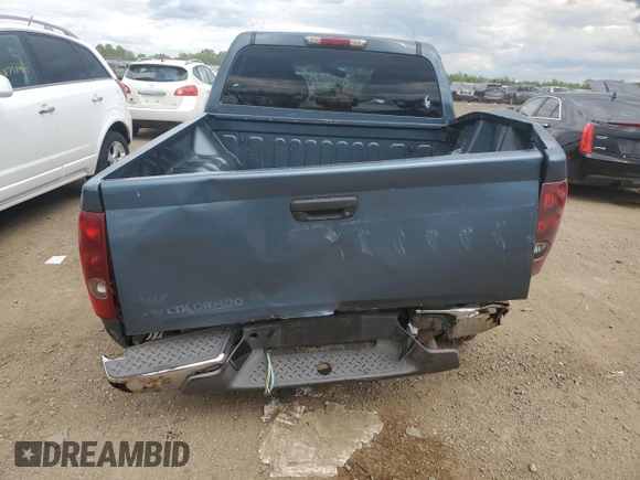 2006 Chevrolet Colorado 1LT z VIN 1GCCS138468130517, wystawiony jako Copart lot #58577815 z przebiegiem 152 008 mil mil oraz Szkoda całkowita • Salvage title. Historia ofert i sprzedaży dostępna na DreamBid. Obrazek 6.