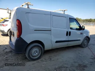 2016 Ram ProMaster City Cargo Tradesman with VIN ZFBERFAT3G6C43127, listed as a Copart auction lot 73344984 with 87,733 mi miles and Clean Title. Bid and sale history available at DreamBid. Image 3.