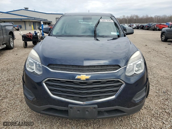 2017 Chevrolet Equinox LS with VIN 2GNFLEEKXH6190716, listed as a Copart auction lot 53573585 with 103,498 mi miles and Clean Title. Bid and sale history available at carsss.com. Image 5.