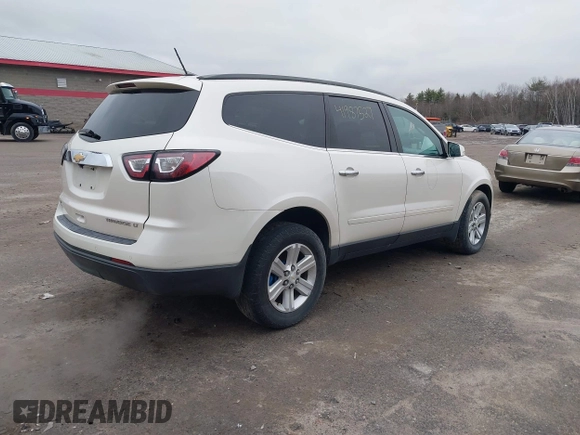 2013 Chevrolet Traverse LT with VIN 1GNKVGKD6DJ157719, listed as a IAAI auction lot 41987527 with 148,486 mi miles and . Bid and sale history available at DreamBid. Image 4.