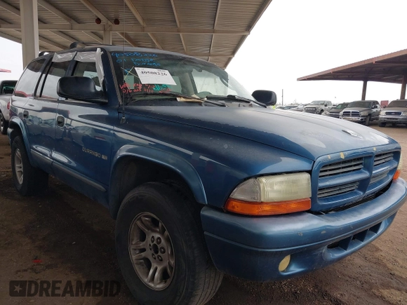 2001 Dodge Durango with VIN 1B4HS28N61F644087, listed as a IAAI auction lot 40508226 with 203,638 mi miles and . Bid and sale history available at carsss.com. Image 1.