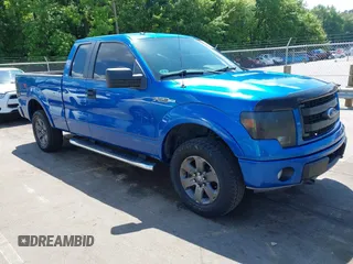 2013 Ford F-150 XL with VIN 1FTFX1EF8DFB07826, listed as a IAAI auction lot 42187529 with 140,443 mi miles and . Bid and sale history available at carsss.com. Image 1.