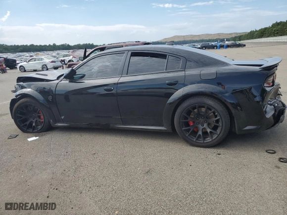 2021 Dodge Charger SRT Hellcat Redeye Widebody with VIN 2C3CDXL90MH513159, listed as a Copart auction lot 77931124 with 0 mi miles and Non Repairable. Bid and sale history available at carsss.com. Image 2.