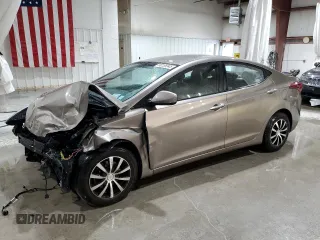 2016 Hyundai Elantra SE with VIN 5NPDH4AE9GH694955, listed as a Copart auction lot 60156945 with 80,503 mi miles and Salvage title. Bid and sale history available at DreamBid. Image 1.