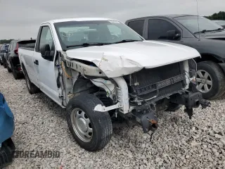 2018 Ford F-150 XL with VIN 1FTMF1CB2JKG04321, listed as a Copart auction lot 55343365 with 126,997 mi miles and Salvage title. Bid and sale history available at DreamBid. Image 4.