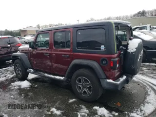 2022 Jeep Wrangler Unlimited High Tide with VIN 1C4HJXDG5NW145748, listed as a Copart auction lot 83384704 with 30,161 mi miles and Salvage Title. Bid and sale history available at DreamBid. Image 2.