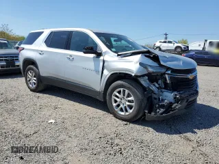 2022 Chevrolet Traverse LS with VIN 1GNERFKW0NJ120518, listed as a Copart auction lot 54792685 with 68,776 mi miles and Clean Title. Bid and sale history available at carsss.com. Image 4.