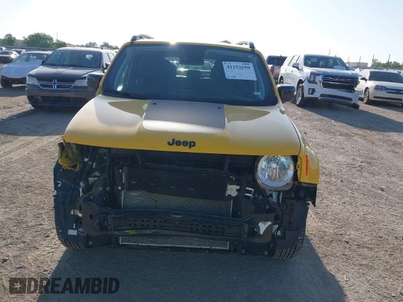 2023 Jeep Renegade Latitude with VIN ZACNJDB12PPP64031, listed as a IAAI auction lot 42152659 with 31,134 mi miles and . Bid and sale history available at DreamBid. Image 13.