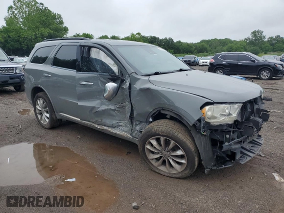 2022 Dodge Durango Citadel Anodized Platinum with VIN 1C4RDJEG0NC133046, listed as a Copart auction lot 60729085 with 73,085 mi miles and Salvage title. Bid and sale history available at DreamBid. Image 4.