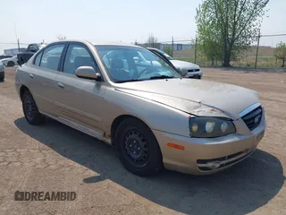 2006 Hyundai Elantra GLS with VIN KMHDN46D76U364580, listed as a IAAI auction lot 42223044 with 338,609 mi miles and . Bid and sale history available at DreamBid. Image 1.