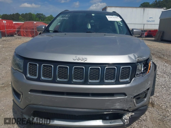 2018 Jeep Compass Limited с VIN 3C4NJDCB7JT210770, выставлен на аукционе IAAI как лот 42076189 с пробегом 159 083 миль миль и . История ставок и продаж доступна на DreamBid. Изображение 12.