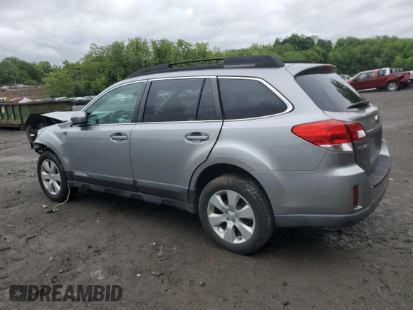 2011 Subaru Outback Premium z VIN 4S4BRBCC1B3352274, wystawiony jako Copart lot #57683785 z przebiegiem 128 169 mil mil oraz Szkoda całkowita • Salvage title. Historia ofert i sprzedaży dostępna na DreamBid. Obrazek 2.
