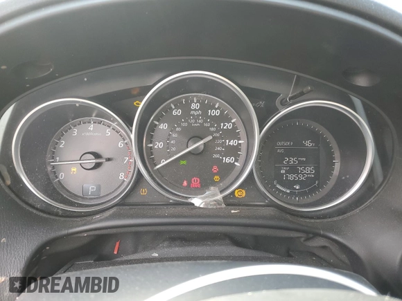 2015 Mazda CX-5 Sport with VIN JM3KE4BY6F0525598, listed as a Copart auction lot 50416975 with 178,592 mi miles and Salvage Title. Bid and sale history available at carsss.com. Image 9.