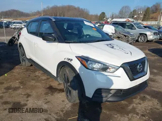 2019 Nissan Kicks S with VIN 3N1CP5CU5KL550663, listed as a IAAI auction lot 41659260 with 89,672 mi miles and . Bid and sale history available at carsss.com. Image 1.