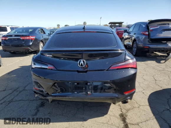 2023 Acura Integra Technology with VIN 19UDE4G73PA021718, listed as a Copart auction lot 44270265 with 22,517 mi miles and Salvage Title. Bid and sale history available at carsss.com. Image 6.