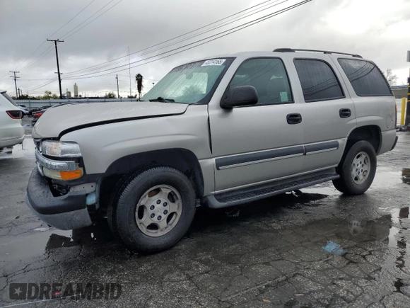 2004 Chevrolet Tahoe LS with VIN 1GNEC13V44J301307, listed as a Copart auction lot 45314165 with 202,080 mi miles and Salvage Title. Bid and sale history available at carsss.com. Image 1.