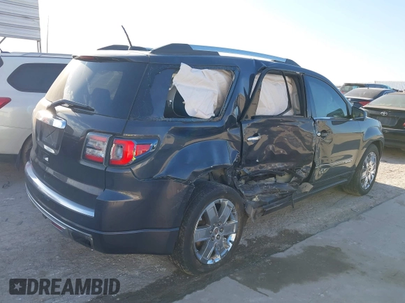 2016 GMC Acadia Denali with VIN 1GKKRTKD5GJ206889, listed as a IAAI auction lot 41258372 with 113,223 mi miles. Bid and sale history available at carsss.com. Image 4.