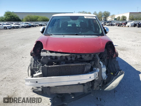 2015 FIAT 500L Lounge with VIN ZFBCFACHXFZ032724, listed as a Copart auction lot 69975824 with 85,663 mi miles and Salvage Title. Bid and sale history available at carsss.com. Image 5.