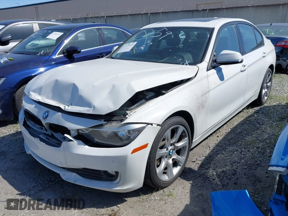 2015 BMW 3 Series 320i with VIN WBA3B1G56FNT06434, listed as a IAAI auction lot 41772918 with 76,782 mi miles. Bid and sale history available at carsss.com. Image 23.