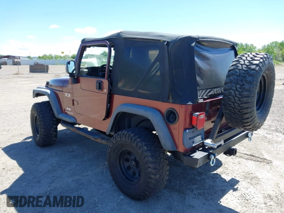 2004 Jeep Wrangler X with VIN 1J4FA39SX4P717980, listed as a IAAI auction lot 42334875 with 141,584 mi miles and . Bid and sale history available at DreamBid. Image 3.