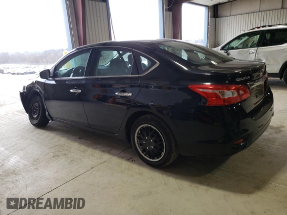 2016 Nissan Sentra S with VIN 3N1AB7AP0GL680291, listed as a Copart auction lot 49572135 with 50,626 mi miles and Salvage Title. Bid and sale history available at carsss.com. Image 2.