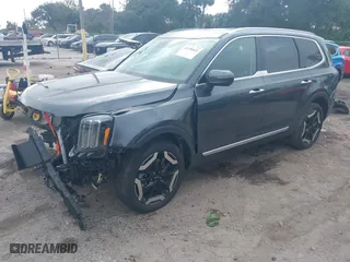 2024 Kia Telluride S with VIN 5XYP6DGC2RG474172, listed as a IAAI auction lot 41190411 with 8,148 mi miles. Bid and sale history available at carsss.com. Image 16.
