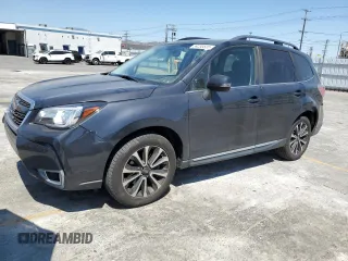 2017 Subaru Forester Touring with VIN JF2SJGWC1HH476823, listed as a Copart auction lot 59230835 with 107,711 mi miles and Salvage title. Bid and sale history available at DreamBid. Image 1.