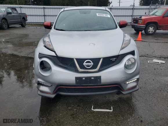 2014 Nissan Juke NISMO RS with VIN JN8DF5MV0ET150123, listed as a Copart auction lot 46892165 with 70,224 mi miles and Salvage Title. Bid and sale history available at carsss.com. Image 5.