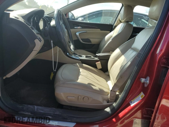 2012 Buick Regal Turbo Premium 1 with VIN 2G4GS5EV3C9215467, listed as a Copart auction lot 71588344 with 87,090 mi miles and Salvage Title. Bid and sale history available at DreamBid. Image 7.