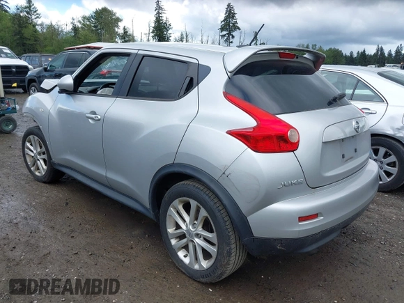 2014 Nissan Juke S with VIN JN8AF5MV0ET360336, listed as a IAAI auction lot 42260939 with 142,141 mi miles and . Bid and sale history available at DreamBid. Image 3.