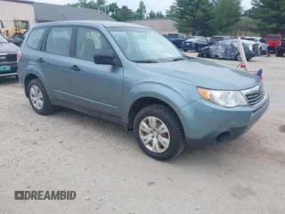 2010 Subaru Forester X with VIN JF2SH6AC4AH703134, listed as a IAAI auction lot 42576175 with 211,066 mi miles and . Bid and sale history available at DreamBid. Image 1.