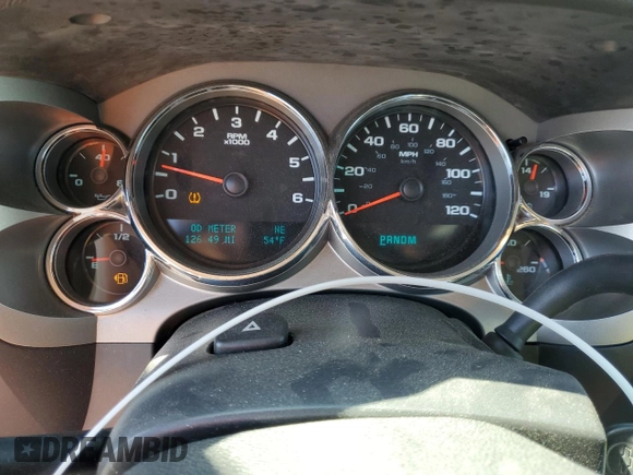 2009 Chevrolet Silverado 1500 LT with VIN 2GCEK23M291110057, listed as a Copart auction lot 56550305 with 126,449 mi miles and Salvage Title. Bid and sale history available at DreamBid. Image 9.