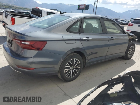 2021 Volkswagen Jetta SEL with VIN 3VWE57BU9MM077191, listed as a Copart auction lot 55070935 with 70,612 mi miles and Salvage title. Bid and sale history available at DreamBid. Image 3.