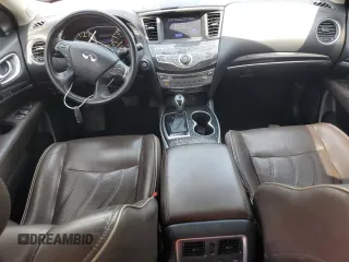 2019 Infiniti QX60 Luxe z VIN 5N1DL0MM7KC521610, wystawiony jako Copart lot #55077355 z przebiegiem 54 561 mil mil oraz Szkody całkowita. Historia ofert i sprzedaży dostępna na DreamBid. Obrazek 8.