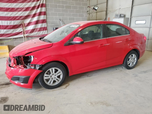2014 Chevrolet Sonic LT with VIN 1G1JC5SH3E4235691, listed as a Copart auction lot 50311525 with 19,789 mi miles and Salvage Title. Bid and sale history available at DreamBid. Image 1.