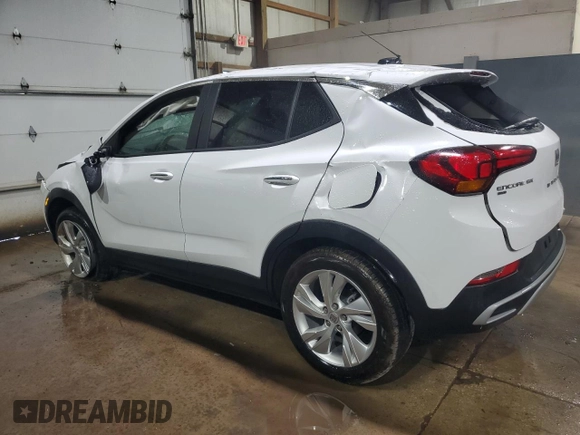 2025 Buick Encore GX Preferred z VIN KL4AMCSL7SB155776, wystawiony jako Copart lot #65182045 z przebiegiem 8 818 mil mil oraz Szkoda całkowita • Salvage title. Historia ofert i sprzedaży dostępna na DreamBid. Obrazek 2.