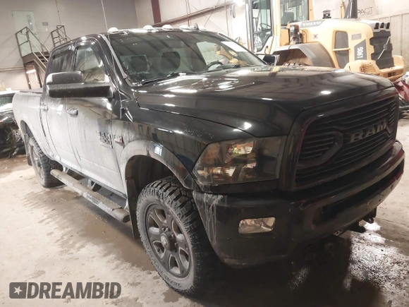 2018 Ram 2500 Big Horn with VIN 3C6UR5DJ7JG166205, listed as a IAAI auction lot 41357740 with 62,612 mi miles. Bid and sale history available at carsss.com. Image 1.