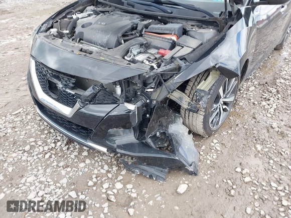 2019 Nissan Maxima SV with VIN 1N4AA6AV9KC378078, listed as a IAAI auction lot 42284633 with 92,345 mi miles and . Bid and sale history available at DreamBid. Image 6.