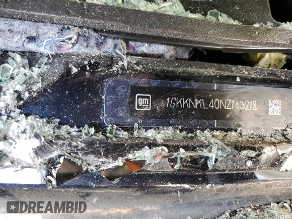 2022 GMC Acadia SLE с VIN 1GKKNKL40NZ143218, выставлен на аукционе Copart как лот 52798515 с пробегом Не указан миль и На запчасти • Non repairable. История ставок и продаж доступна на DreamBid. Изображение 13.